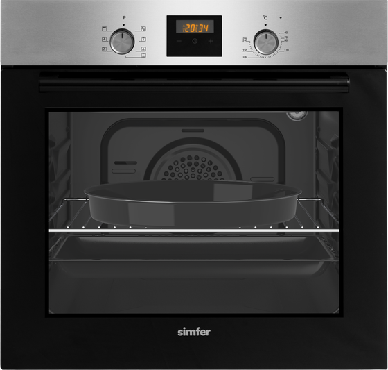 Духовка электрическая Simfer B6EM56024 нержавеющая сталь