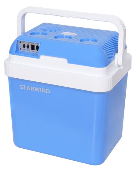 Автохолодильник Starwind CB-112 24л голубой/белый