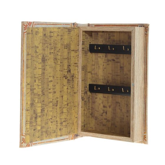 Ключница с зеркальным элементом, L17 W5 H26 см