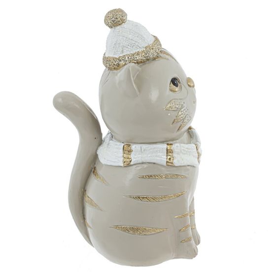 Фигурка декоративная &quot;Кот&quot;, L9 W9 H18 см, 2в.