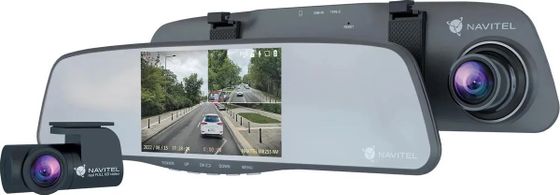 Видеорегистратор Navitel MR255 NV серый 160° 1080x1920/100° 1920х1080 (MR255 NV)