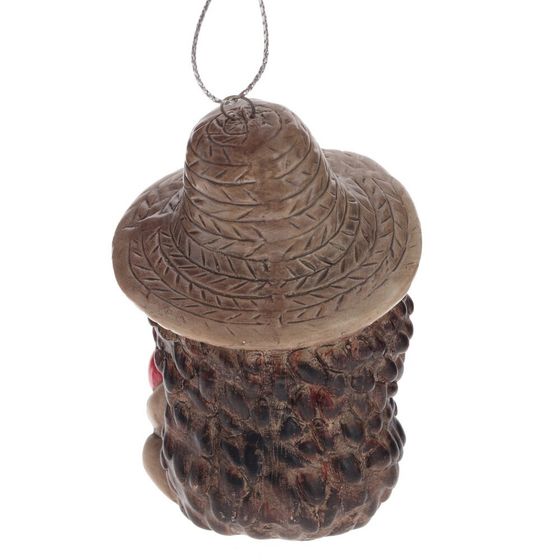 Изделие декоративное подвесное &quot;Ёжик&quot;, L6 W6 H7,5 см, 2в.