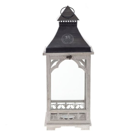 Подсвечник &quot;Фонарь&quot;, L25 W25 H65 см