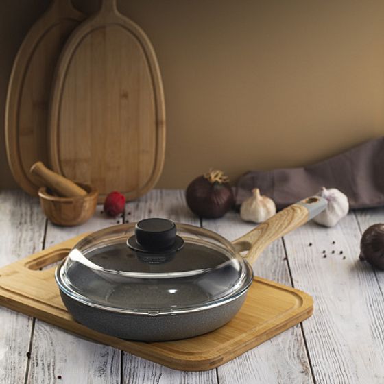 Сковорода OPTIMA STONE 24см индукция