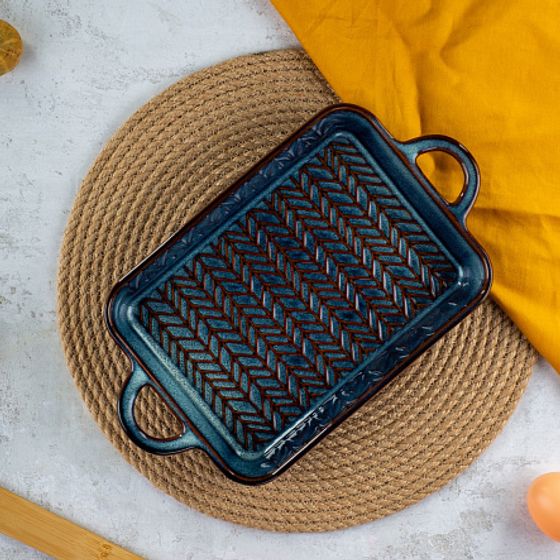 Форма для запекания GLAZE 26.5x15x3,5см прямоугольная