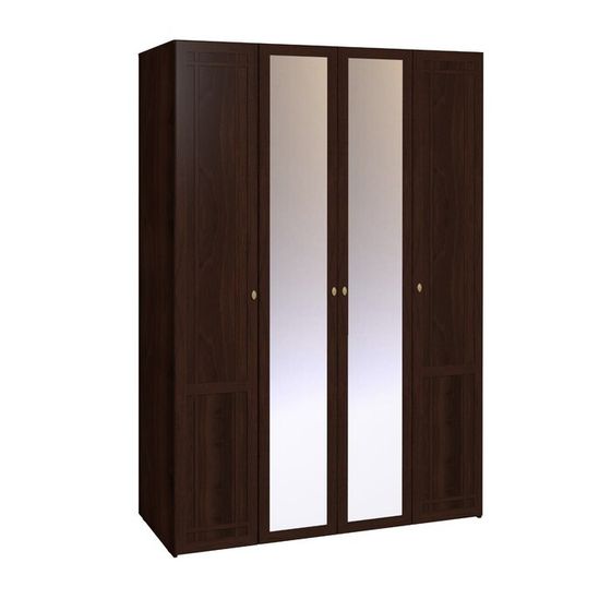 Шкаф для одежды и белья Sherlock 60, 1600 × 579 × 2300 мм, цвет орех шоколадный
