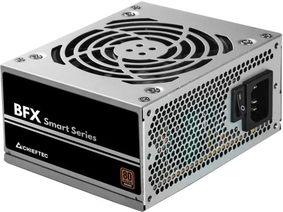 Блок питания 450W SFX Chieftec Smart BFX-450BS 9cm fan 20+4pin (4+4pin) 2xPCI-E 3xSATA 1xMolex 1xFDD