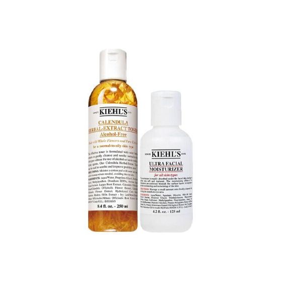 KEYANSHI Calendula Hydrating Toner &amp; Lotion Skincare Sets Hydrating Moisturizing And Hydrating 125ml+250ml