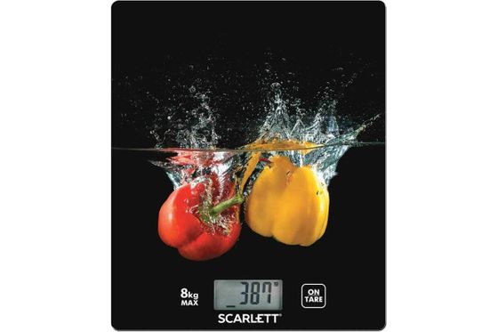 Весы кухонные Scarlett SC-KS57P63 макс:8кг Перцы