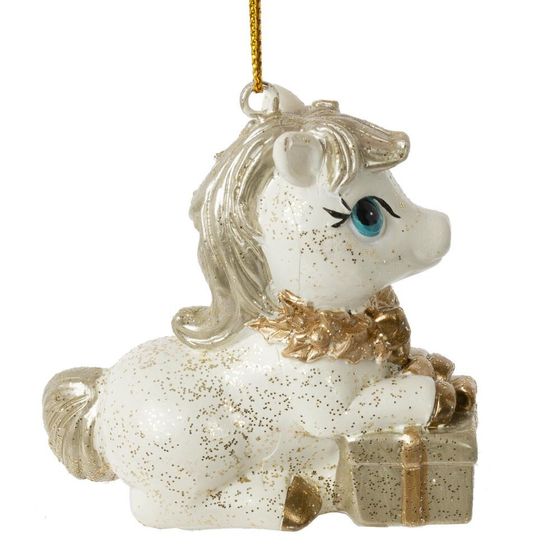 Фигурка декоративная подвесная &quot;Лошадка&quot;, L6 W3 H6,5 см