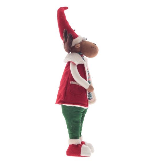 Игрушка набивная &quot;Олень&quot;, L20 W14 H64/46 см