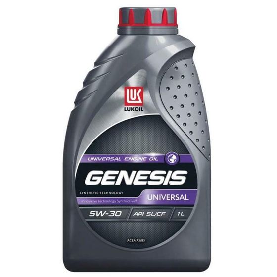 Масло моторное Лукойл Genesis Universal 5w-30, канистра, 1 л