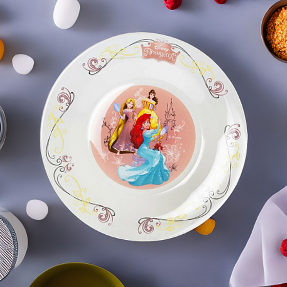 Тарелка десертная ПРИНЦЕССЫ 19.6см