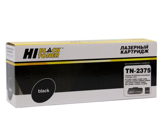 Картридж лазерный Hi-Black TN-2375 для Brother HL-L2300/2305/2320/2340/2360, 2,6K
