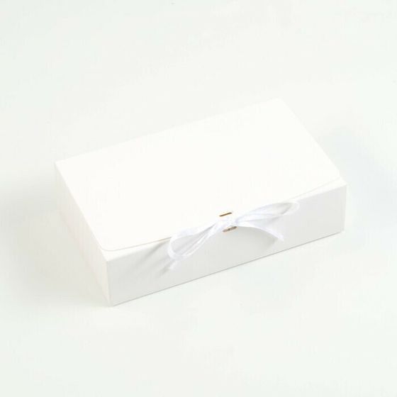 !Коробка складная 5 штук белая, 20 х 12 х 5 см