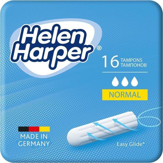 Тампоны безаппликаторные Helen Harper, Normal, 16 шт.