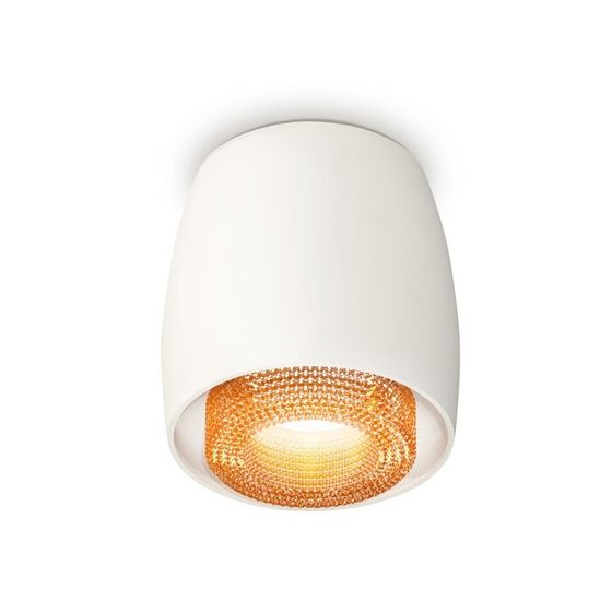 Светильник накладной с композитным хрусталём Ambrella light, XS1141024, MR16 GU5.3 LED 10 Вт, цвет белый песок, кофе