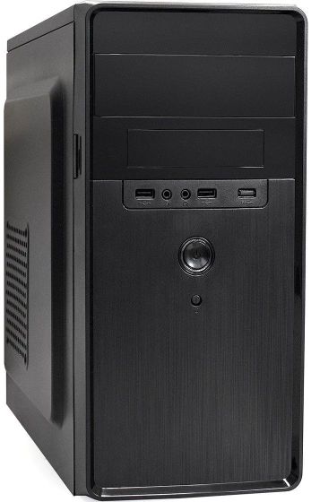 Корпус Exegate BA-309 черный без БП 350Вт MiniTower ATX (EX286412RUS)