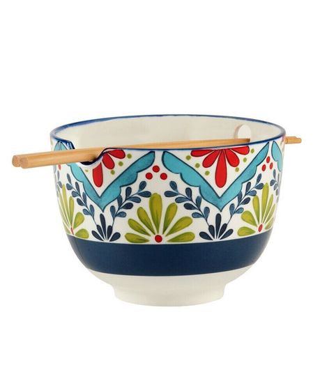 Talavera Set of 2 Ramen Bowls, 2 Asst