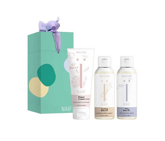 Gift set of cosmetics for newborns