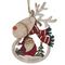 Изделие декоративное подвесное "Рождество", L11 W0,5 H11 см, 4в.