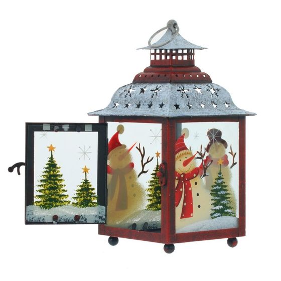 Подсвечник &quot;Фонарик&quot;, L13 W13 H26 см