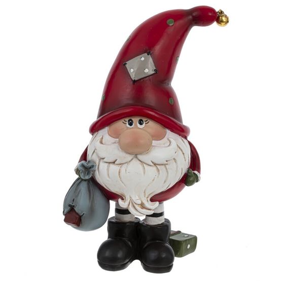 Фигурка декоративная &quot;Гном&quot;, L7 W5,5 H13 см, 2в.