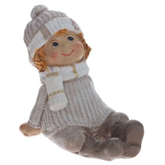 Фигурка декоративная &quot;Мальчик/Девочка&quot;, L7,5 W5 H5,5 см, 2в.