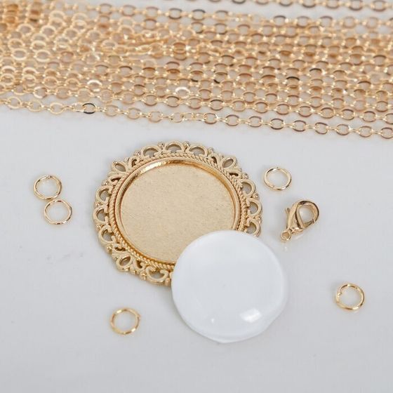 !09 Портупея «Роскошь золота», набор для создания 18 × 12 × 5 см