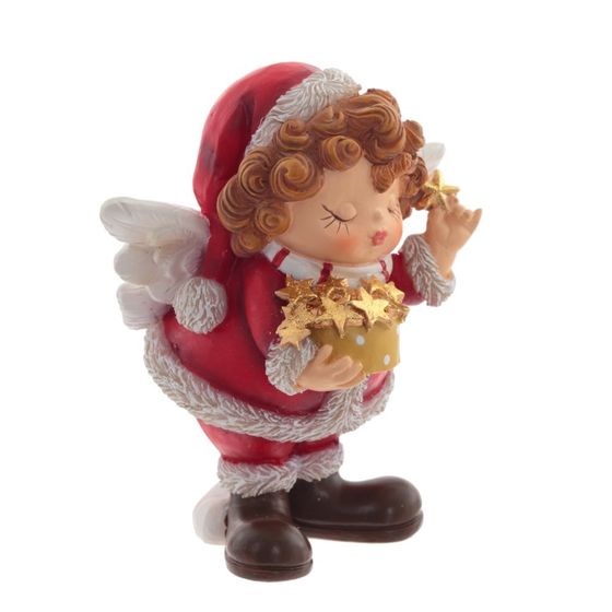 Фигурка декоративная &quot;Ангелочек&quot;, L7,5 W6,5 H9,5 см, 4в.