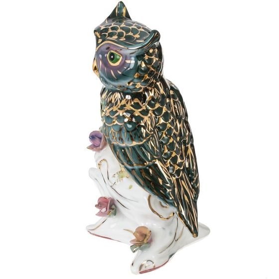 Фигурка декоративная "Сова", L9 W6 H12,5 см, 1 штука. дизайн микс