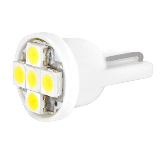 Лампа светодиодная Skyway T10 (W5W), 12 В, 5 SMD диодов, без цоколя, S08201123