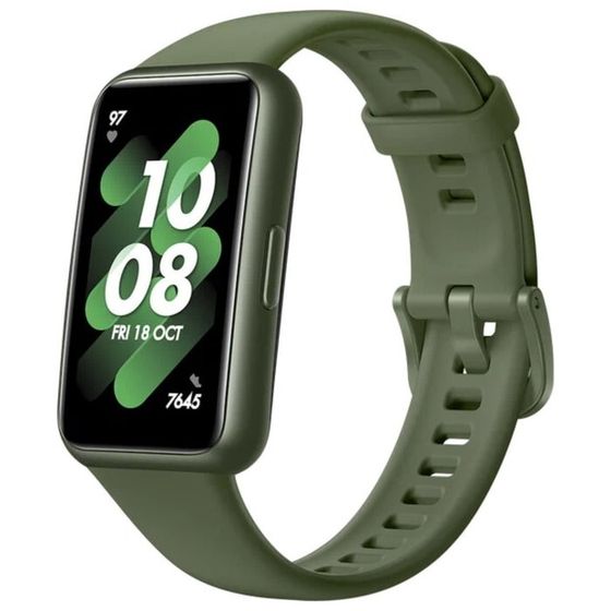 Фитнес-браслет Huawei Band 7, 1.47&quot;, пульсометр, уровень кислорода, уведомления, зелёный