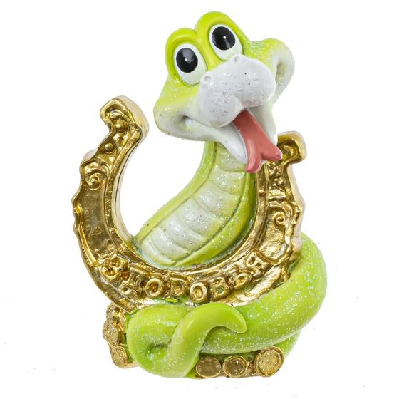 Фигурка декоративная &quot;Змея&quot;, L5,5 W5 H8 см, 4в.