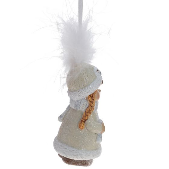 Изделие декоративное подвесное &quot;Девочка&quot;, L4,5 W3,5 H8 см, 2в.