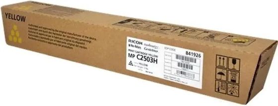 Тонер-картридж Ricoh Aficio MP C2003SP/C2503SP/C2003ZSP/C2503ZSP желтый, type MPC2503H (9.5K) 841926