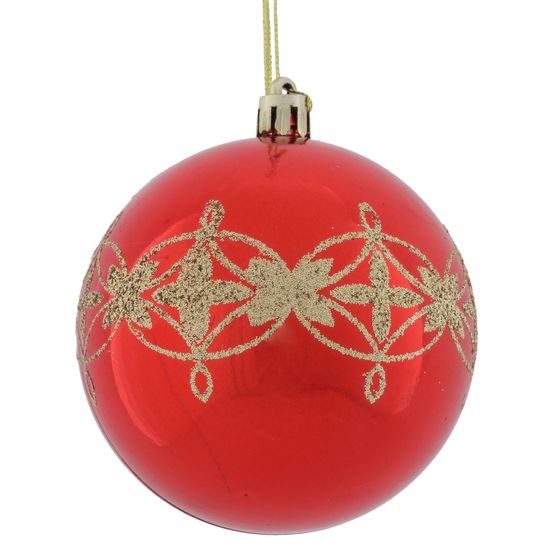 Набор из 12шт Украшение новогоднее &quot;Шар&quot;, D 8 см, L35 W28 H9 см
