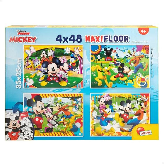 K3YRIDERS Disney Junior Mickey puzzle double face 48 pieces