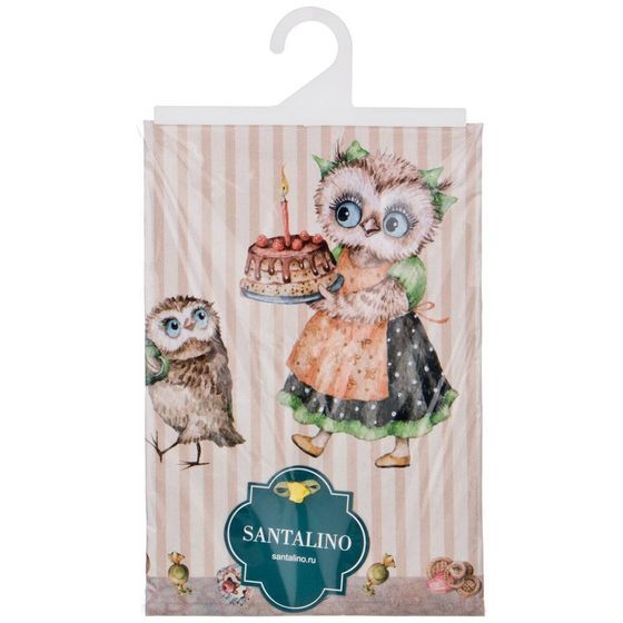 !09 КОМПЛЕКТ ПОЛОТЕНЕЦ 2 ШТУКИ - ПОЛОТЕНЦЕ "СОВУШКИ ", 40Х70 СМ, 100% ХЛОПОК,ТВИЛ, БЕЖ