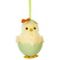 Изделие декоративное подвесное &quot;Цыпленок&quot; (блок 12шт), L6 W6 H8 см, 3в.
