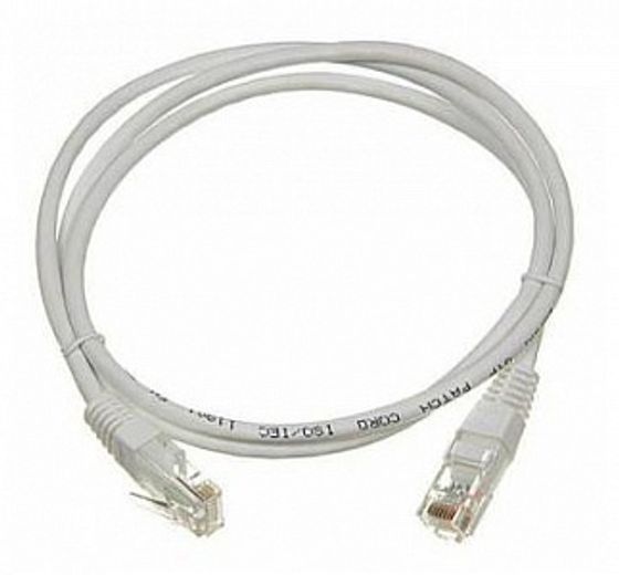 Патч-корд Lanmaster LAN-PC45/U5E-3.0-GY UTP RJ-45 вил.-вилка RJ-45 кат.5E 3м серый LSZH (уп.:1шт)
