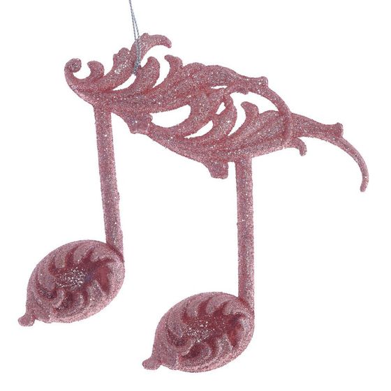 Украшение новогоднее "Ноты, L14 W1 H15 см, 3 в.