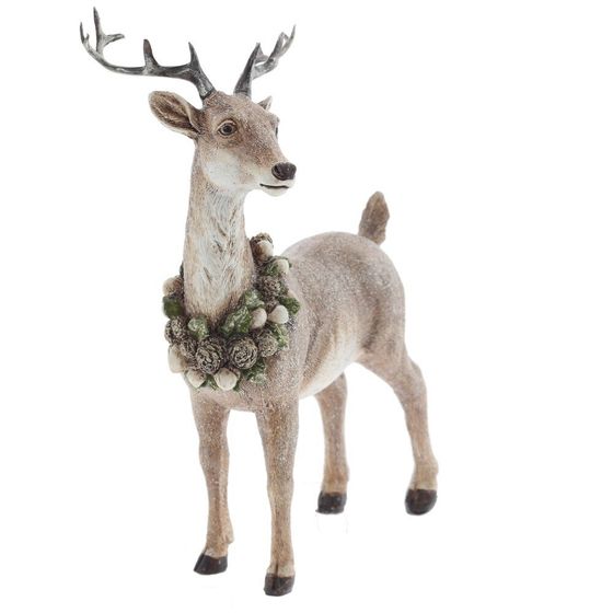 Фигурка декоративная &quot;Олень&quot;, L19 W6 H25 см