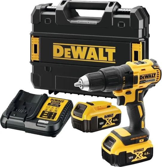 Дрель-шуруповерт аккумуляторная DeWalt DCD777M2T 18В 2Акб 4Ач и ЗУ кейс