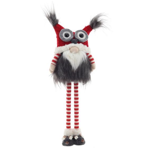 Игрушка набивная &quot;Гном&quot; (телескоп ноги), L17 W10 H48/27 см