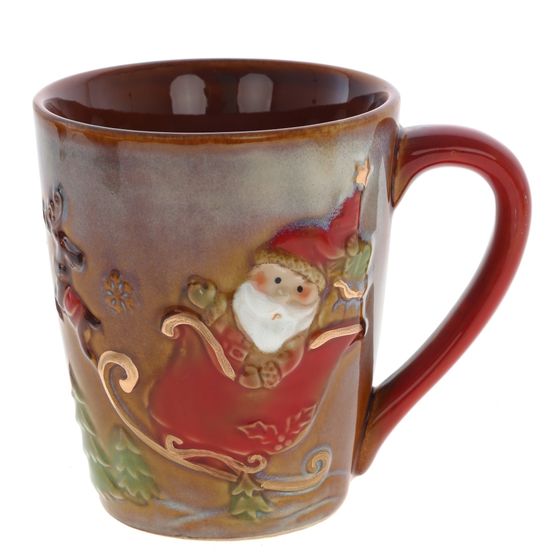 Кружка, 450 мл, L13,5 W10 H11,5 см, 4в.