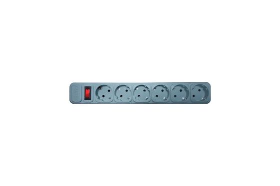 Сетевой фильтр Centek СТ-8900-5-1,8 Gray 5 роз. 1.8м серый