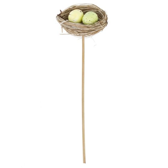 Набор из 6-ти изделий декоративных (вставка) "Гнездо" (6*2), L6,5 W5,5 H25,5 см