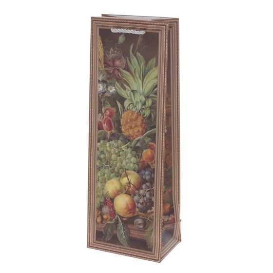 Пакет подарочный (бумага 210г/м2, блок 12шт), L12,5 W8 H36 см, 4в.