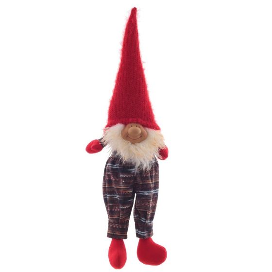 Игрушка набивная &quot;Гном&quot;, L18 W14 H58/24 см